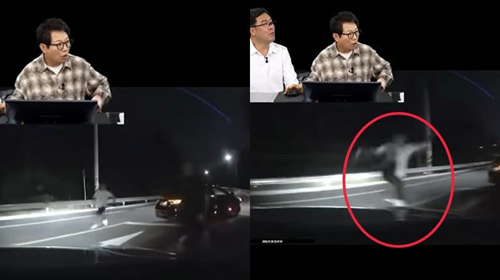 “문 잠가!” 한밤중 외국인 남성에 추격당한 운전자 ‘공포’ [영상]