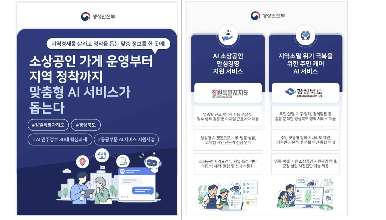 "우리 가게 지원사업 뭐 있지?"…AI가 근로계약서부터 찾아준다