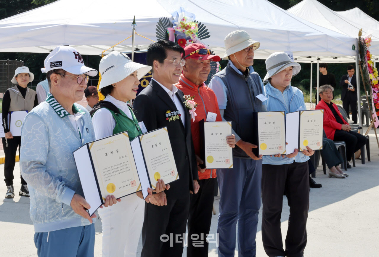 [포토] 제7회 송파구청장배 파크골프대회