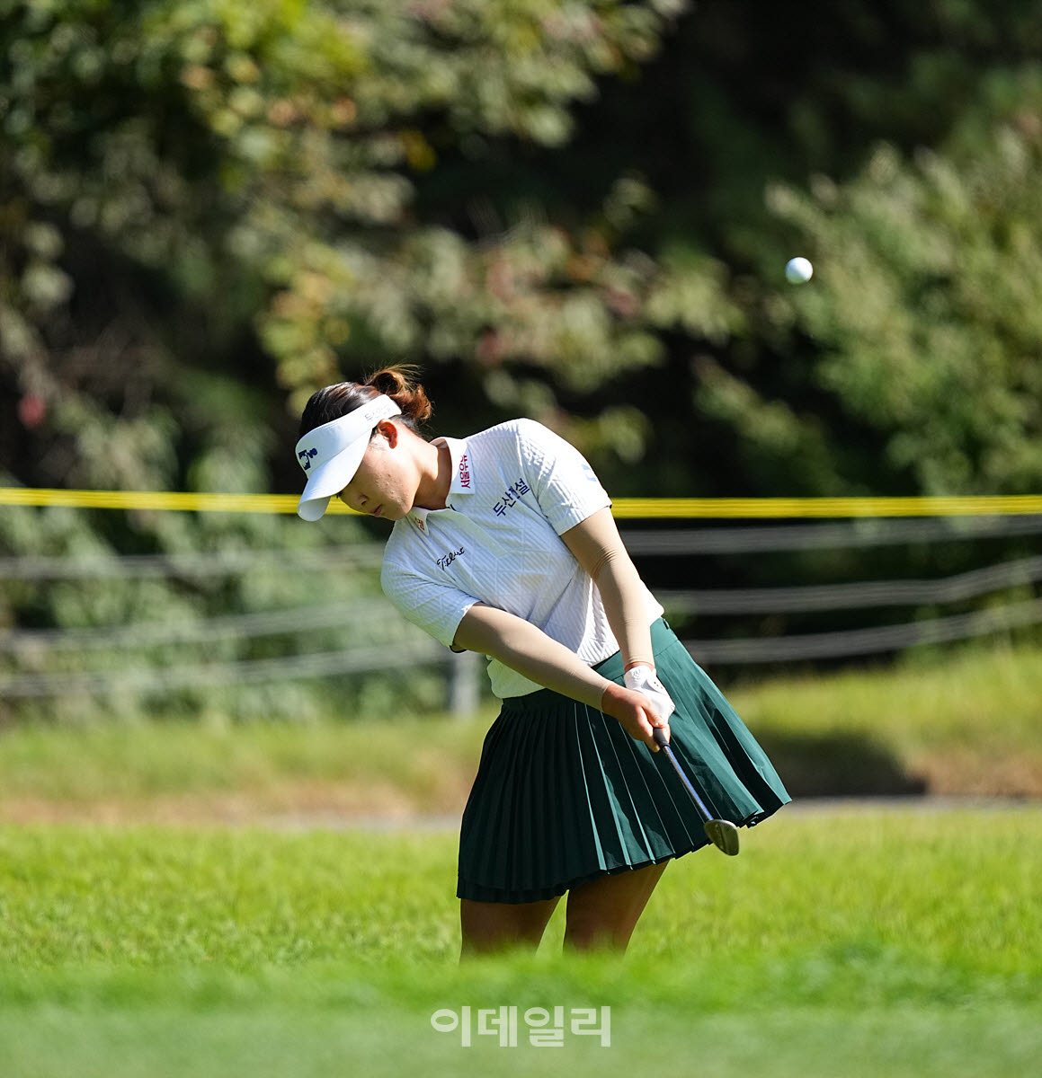 [포토]김민솔,칩인 노리는 어프로치