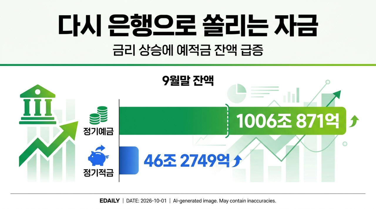 은행으로, 은행으로…예금 이어 적금까지 '역머니무브'