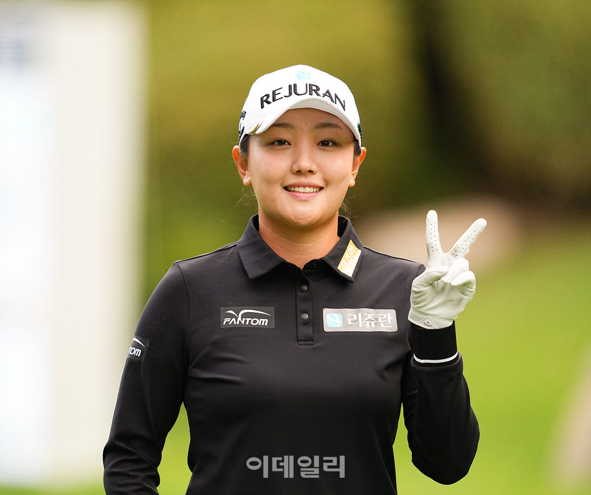 [포토]조혜림,밝은 브이 미소