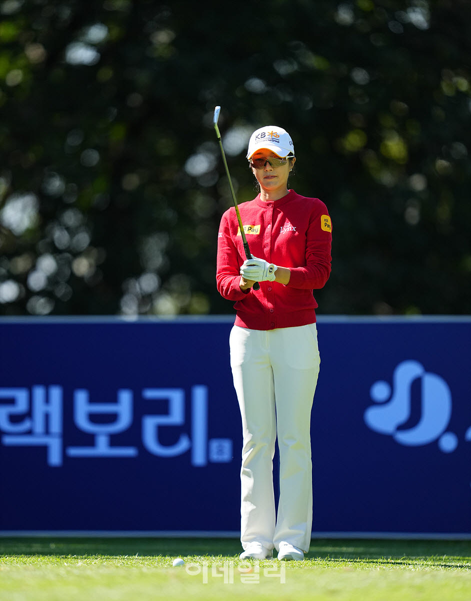 [포토]안송이,조준은 노련하게