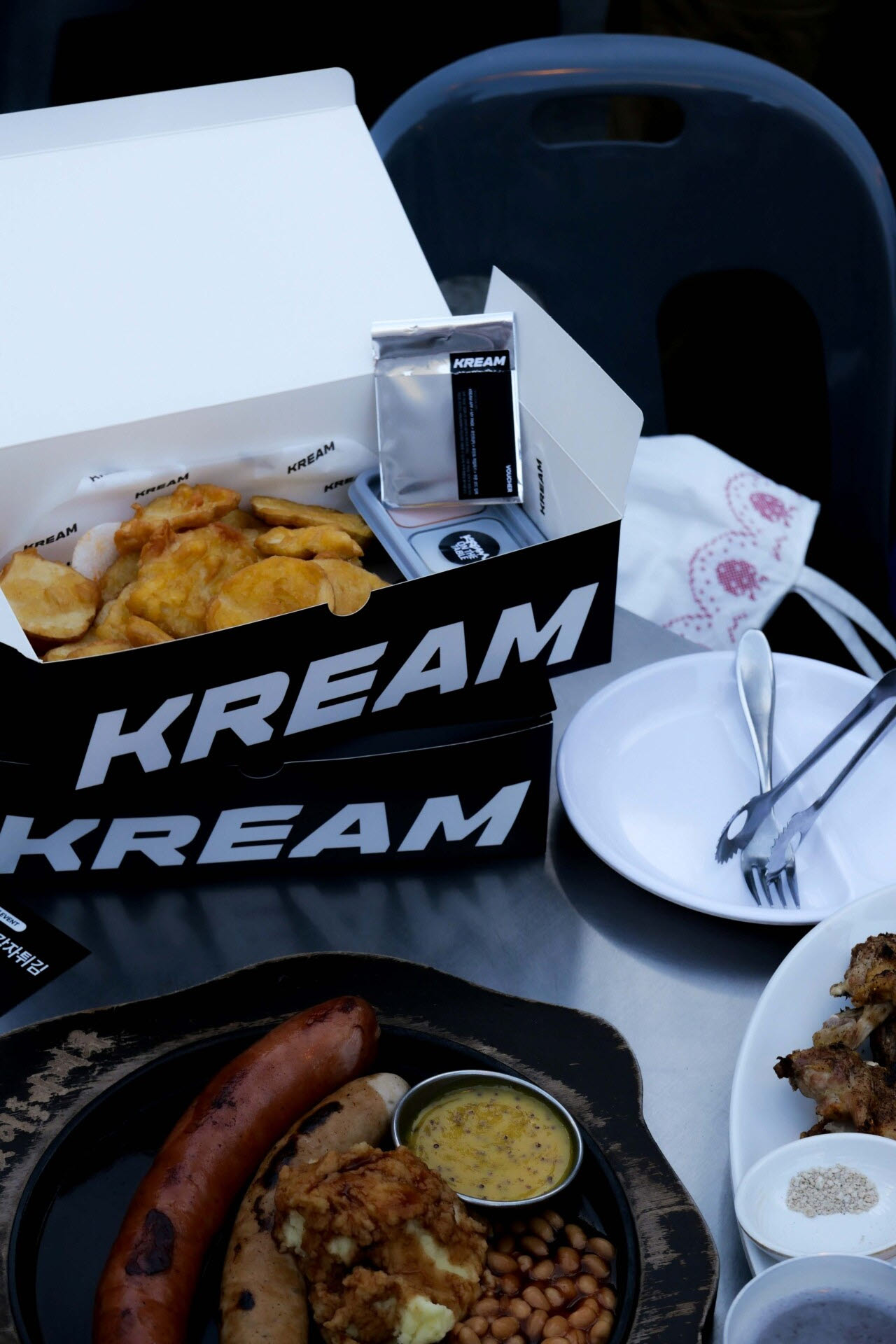크림, F&B 협업 프로젝트 '크림 온 더 테이블' 론칭