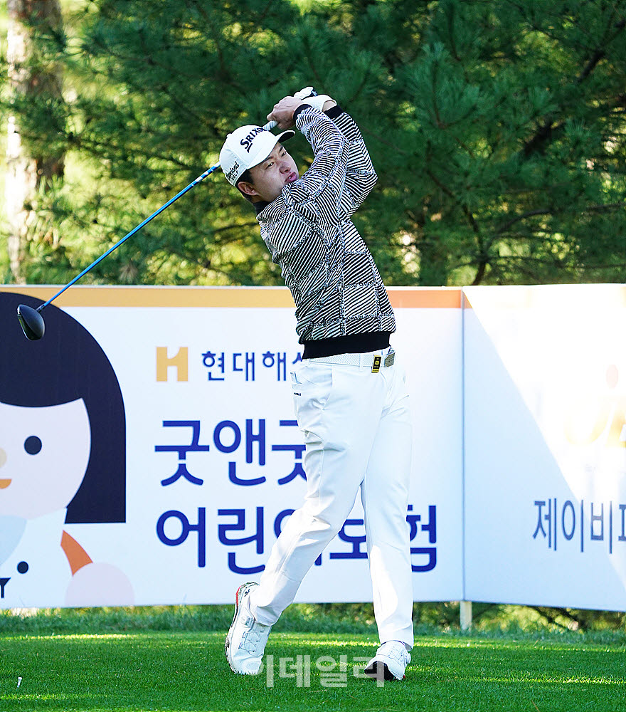 [포토] 김근태, 호쾌한 드라이버샷