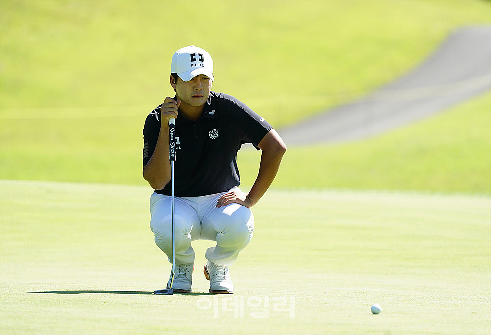 [포토] 김민규, 버디가 필요하다