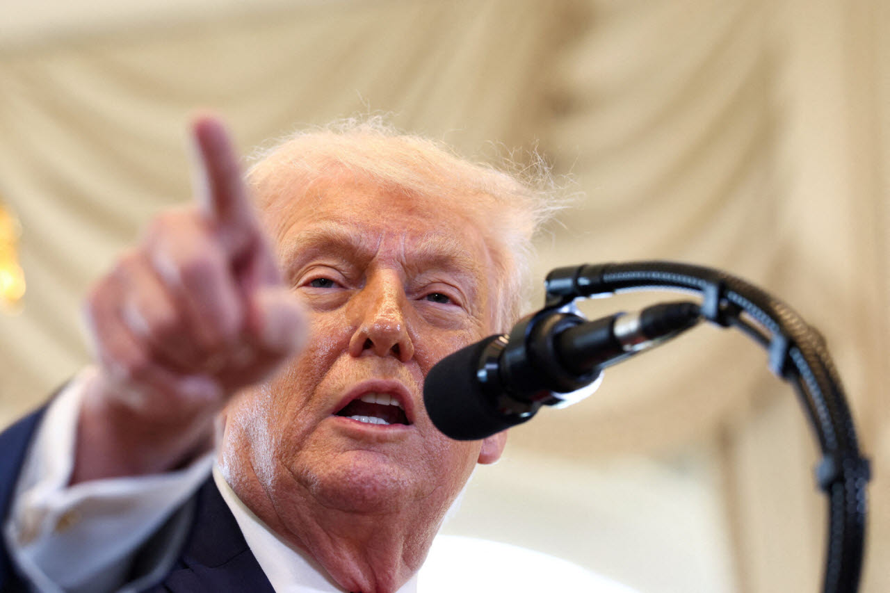 트럼프 "韓, 알래스카 투자 합의 안하면 두배로 청구"