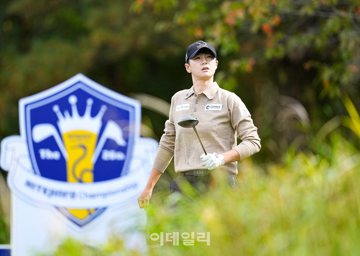 [포토]박성현,타구 방향은 좋다