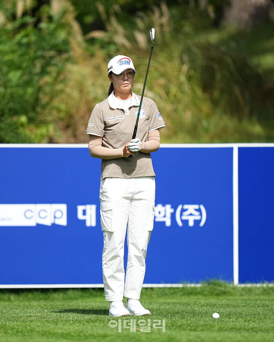 [포토]김가희,홀인원 노리는 정조준