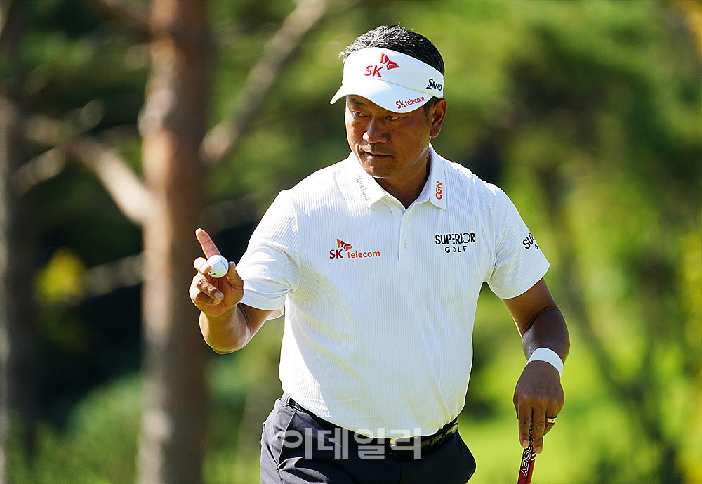 [포토] 최경주, 응원 감사합니다