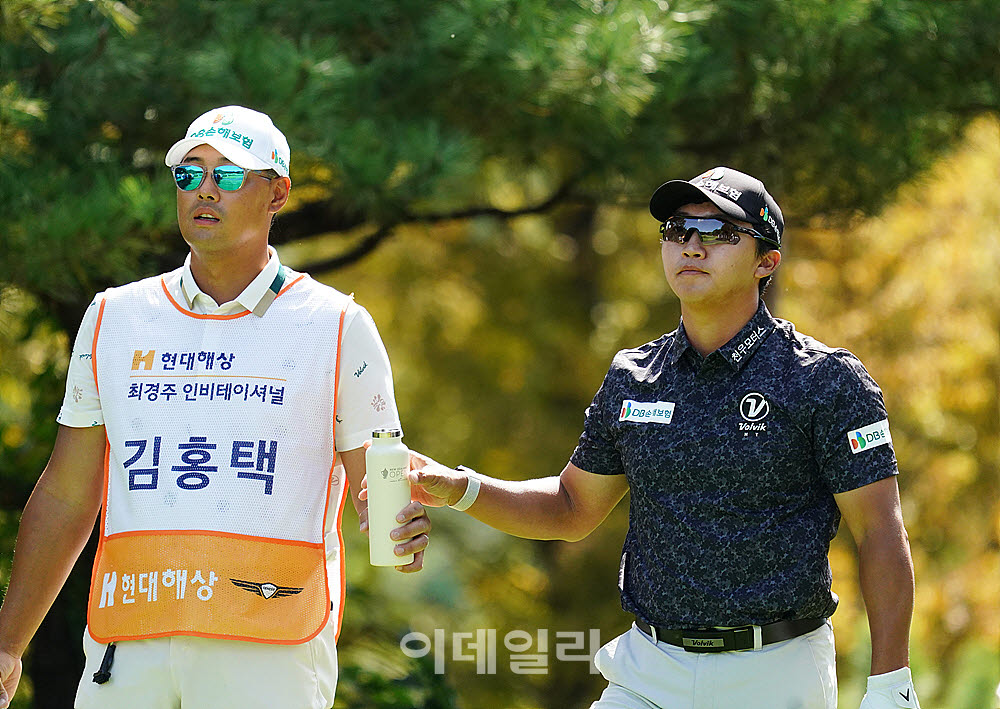 [포토] 김홍택과 황경식, 우승 한번 만들어 보자