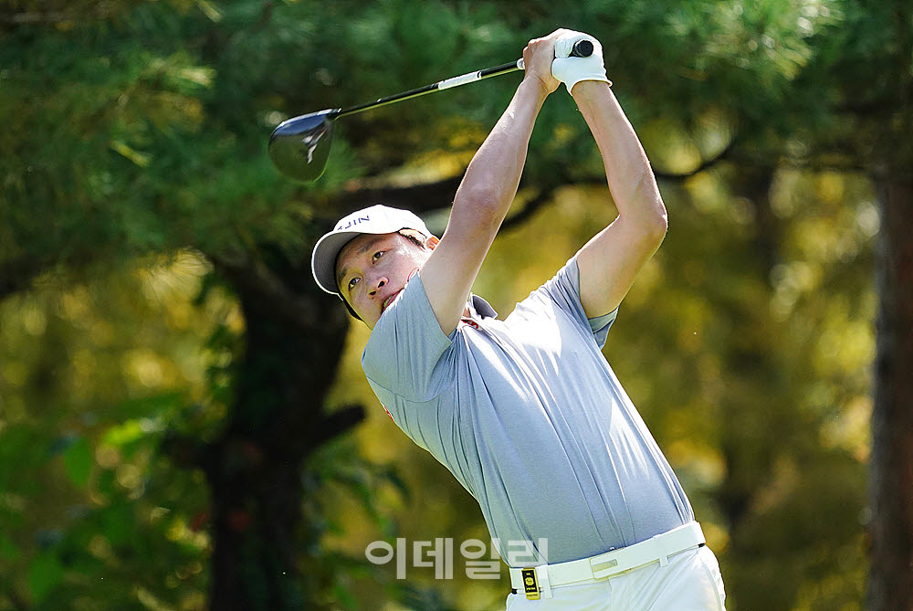 [포토] 왕정훈, 파워샷으로 우승에 도전한다