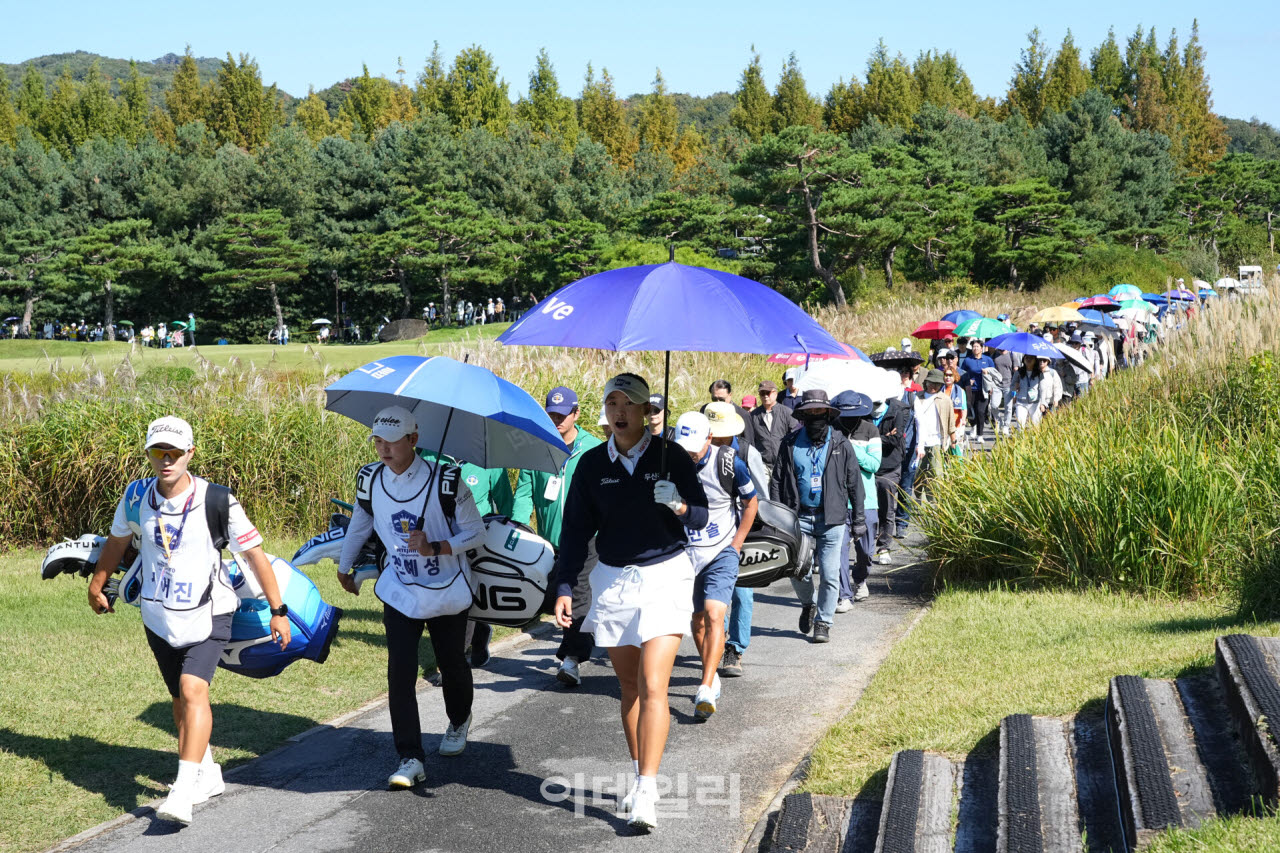 [포토]'제26회 하이트진로 챔피언십'팬들의 응원
