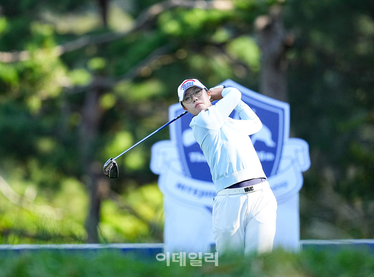 [포토]김가희,버디 향한 연습 스윙