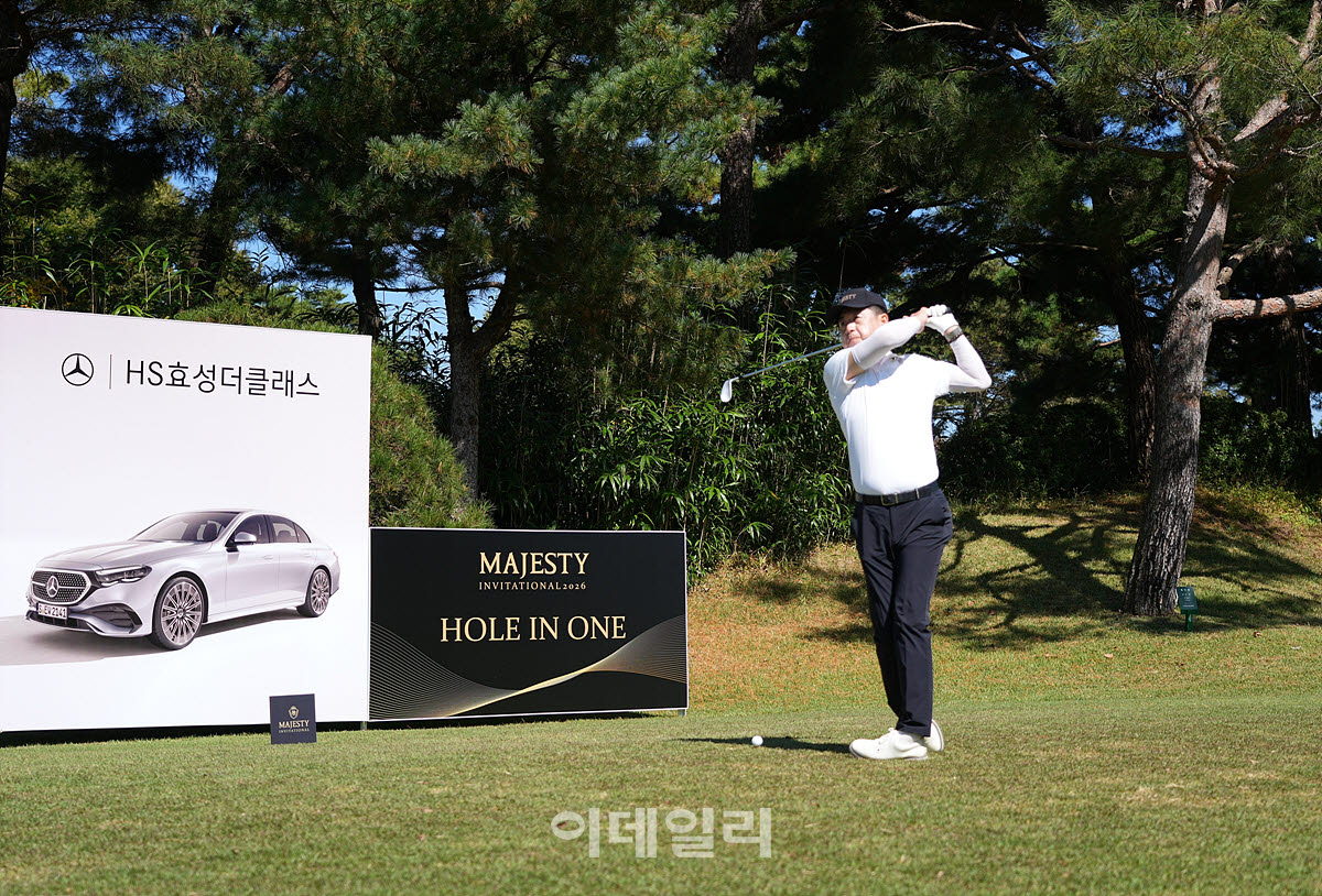 [포토]신종철 셰프,목표는 홀인원