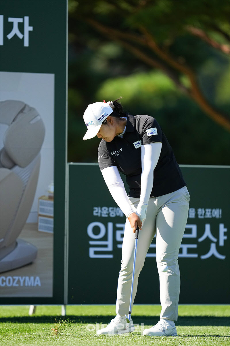 [포토]강가윤,홀인원 향한 임팩트