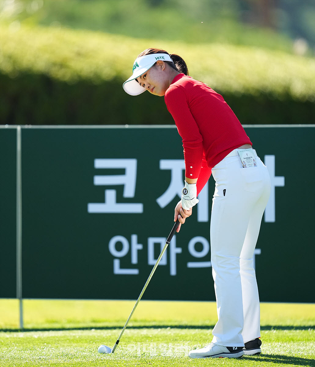 [포토]성아진,핀 방향으로 선다