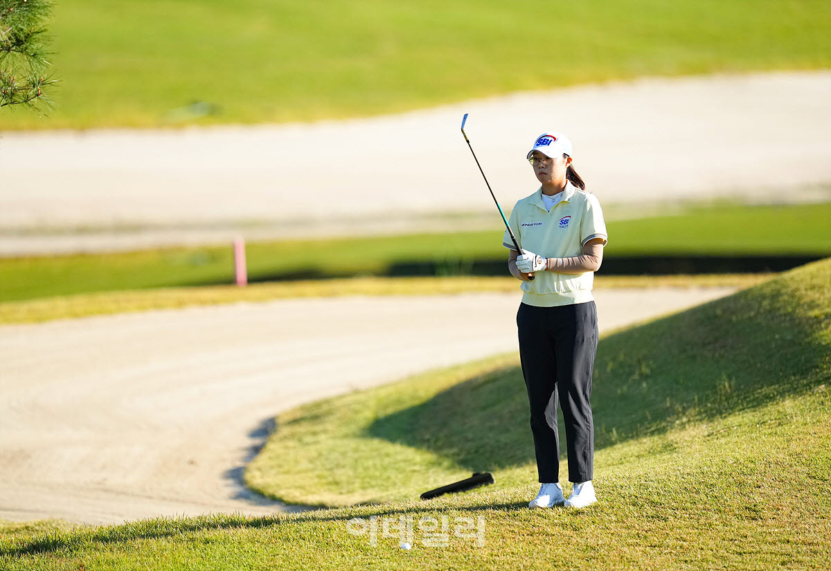 [포토]김가희,버디 위해 신중하게 본다