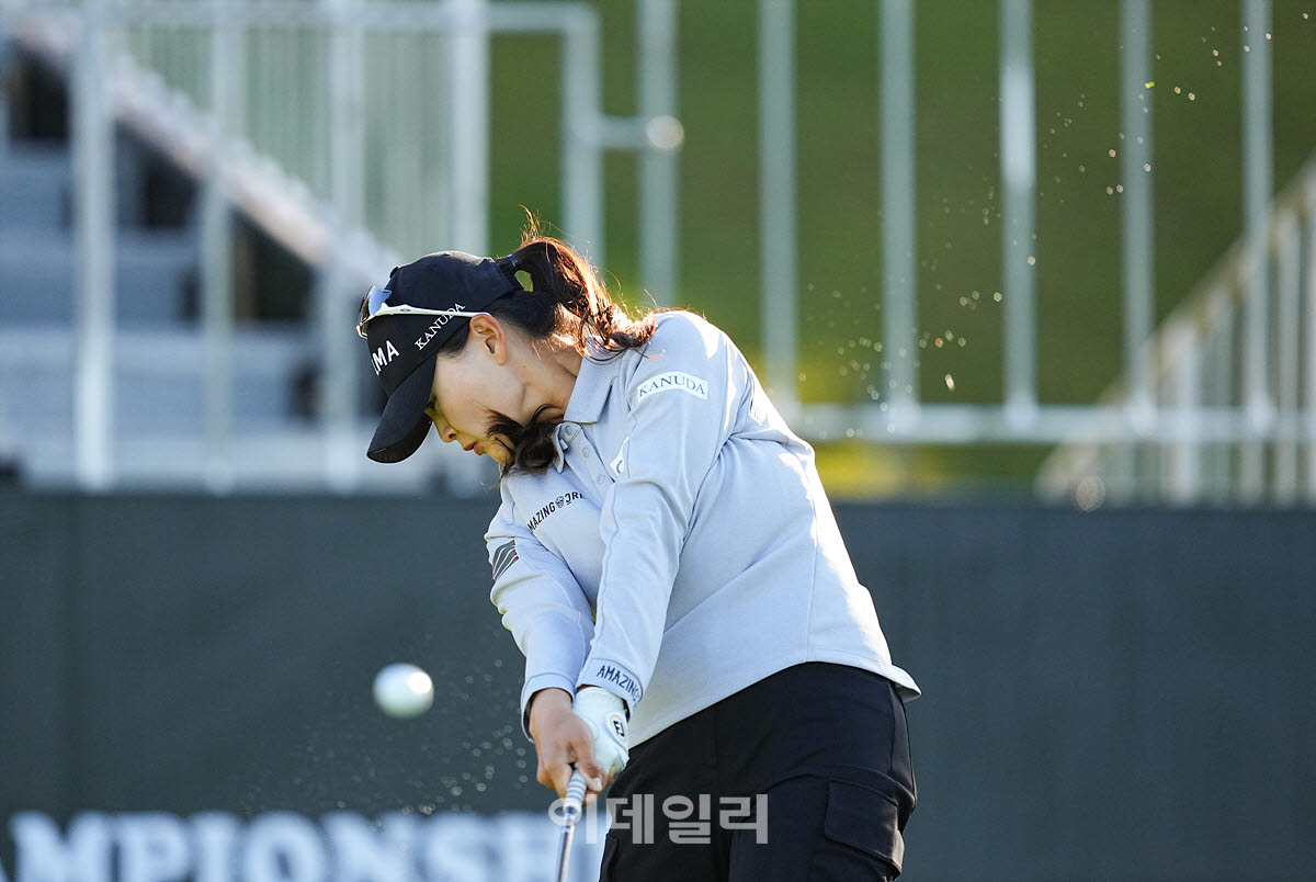 [포토]최예본,선두 향한 파워 임팩트