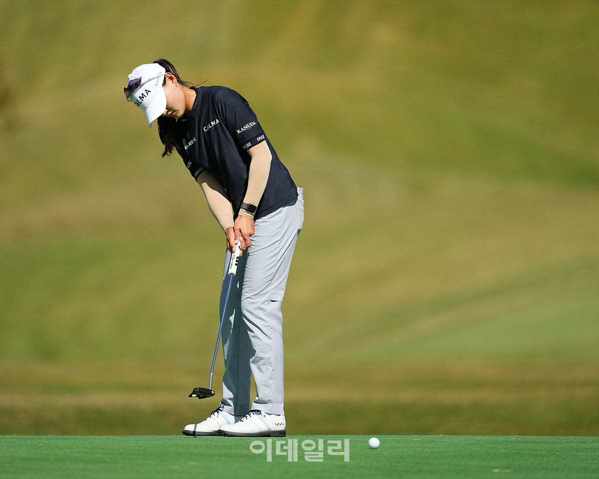 [포토]최예본,먼거리 버디 도전