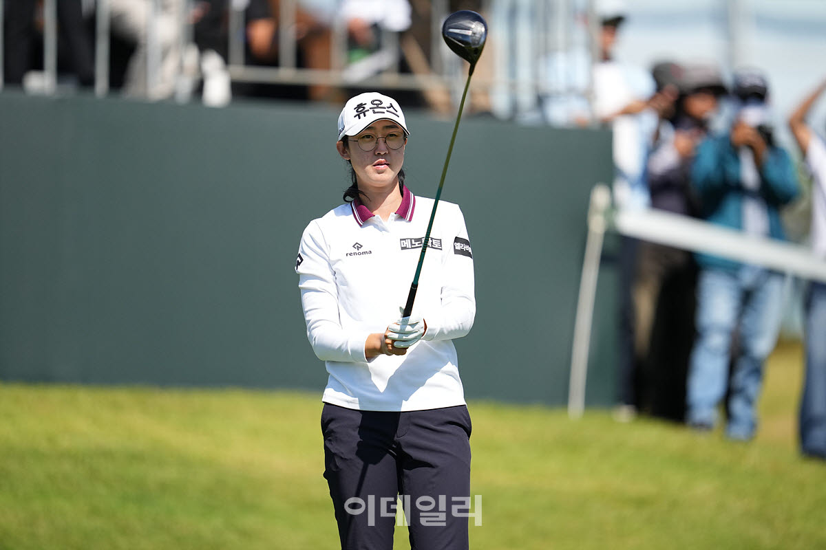 [포토]전우리,상위권을 노린다