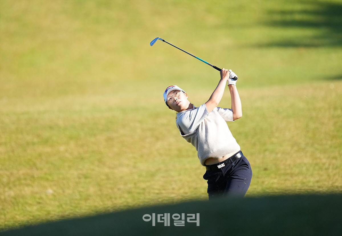 [포토]김가희,핀 하이로 붙인다