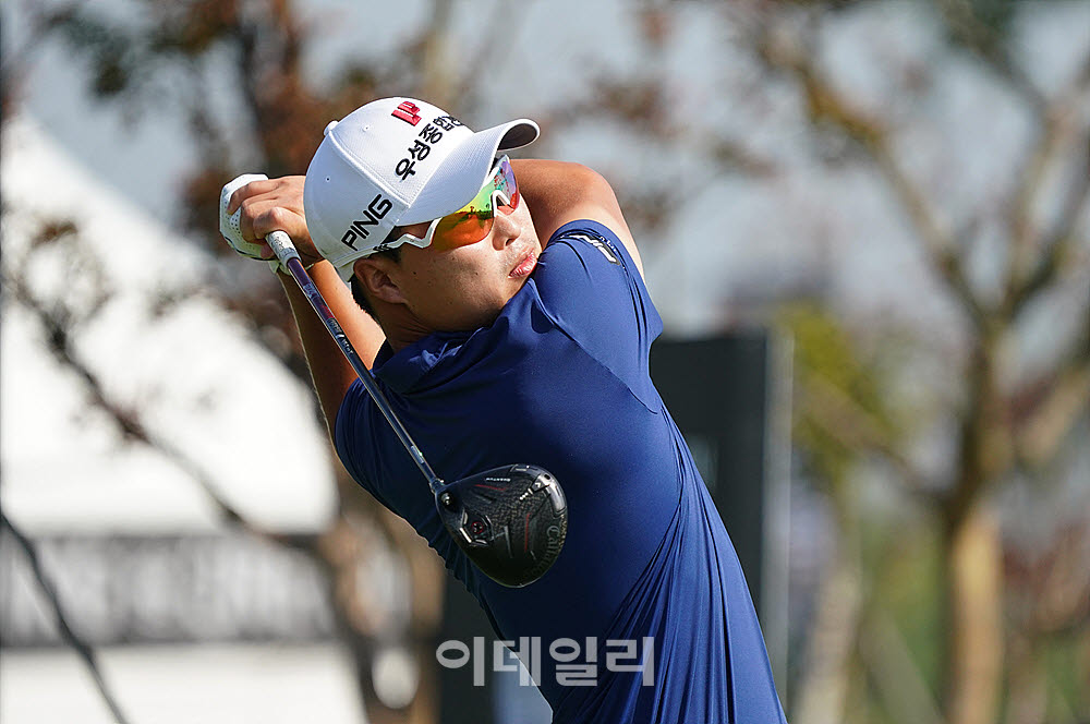 [포토] 이규민, 파워풀한 티샷