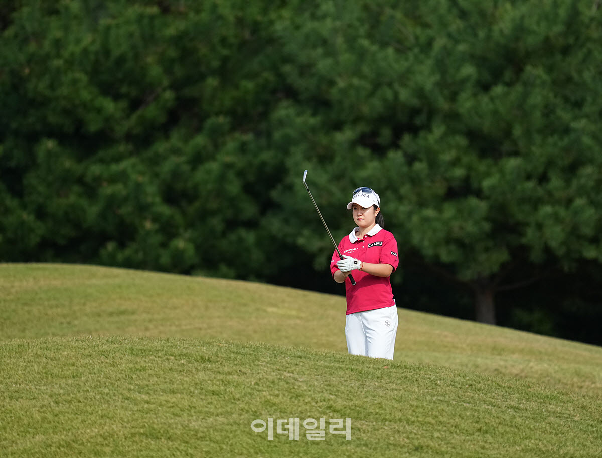 [포토]이승연,벙커에서 신중한 정조준