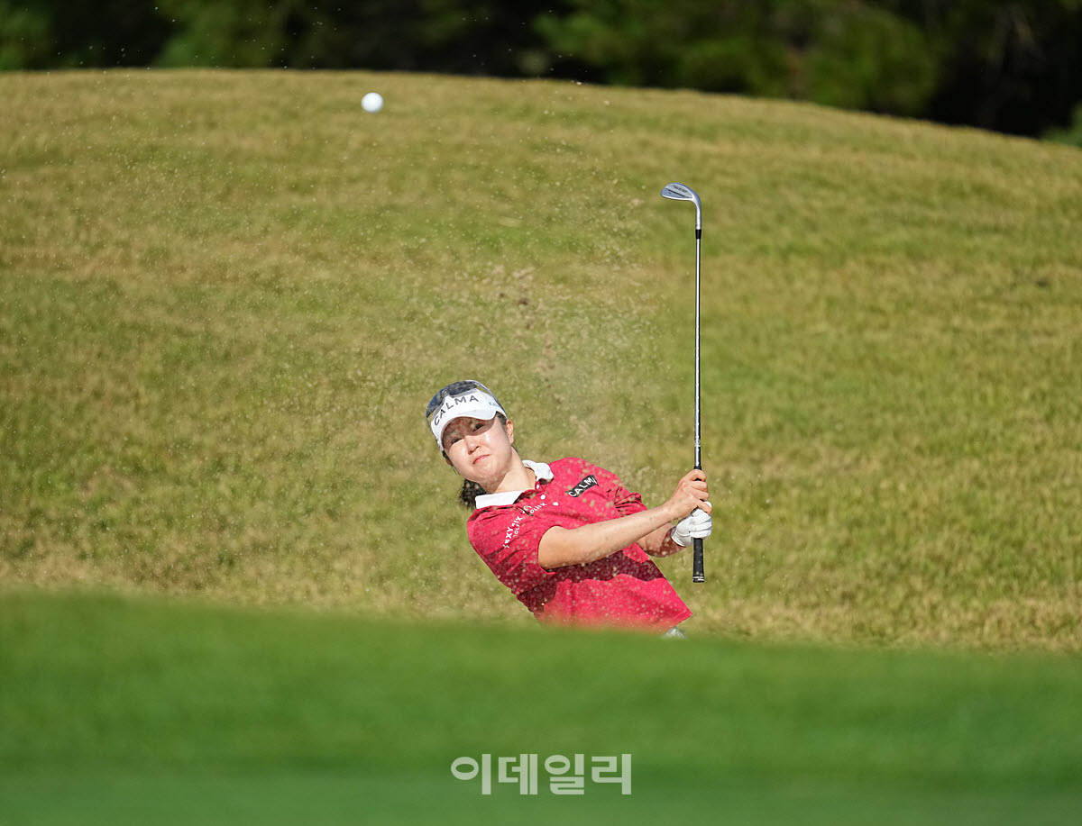 [포토]이승연,노련한 벙커샷