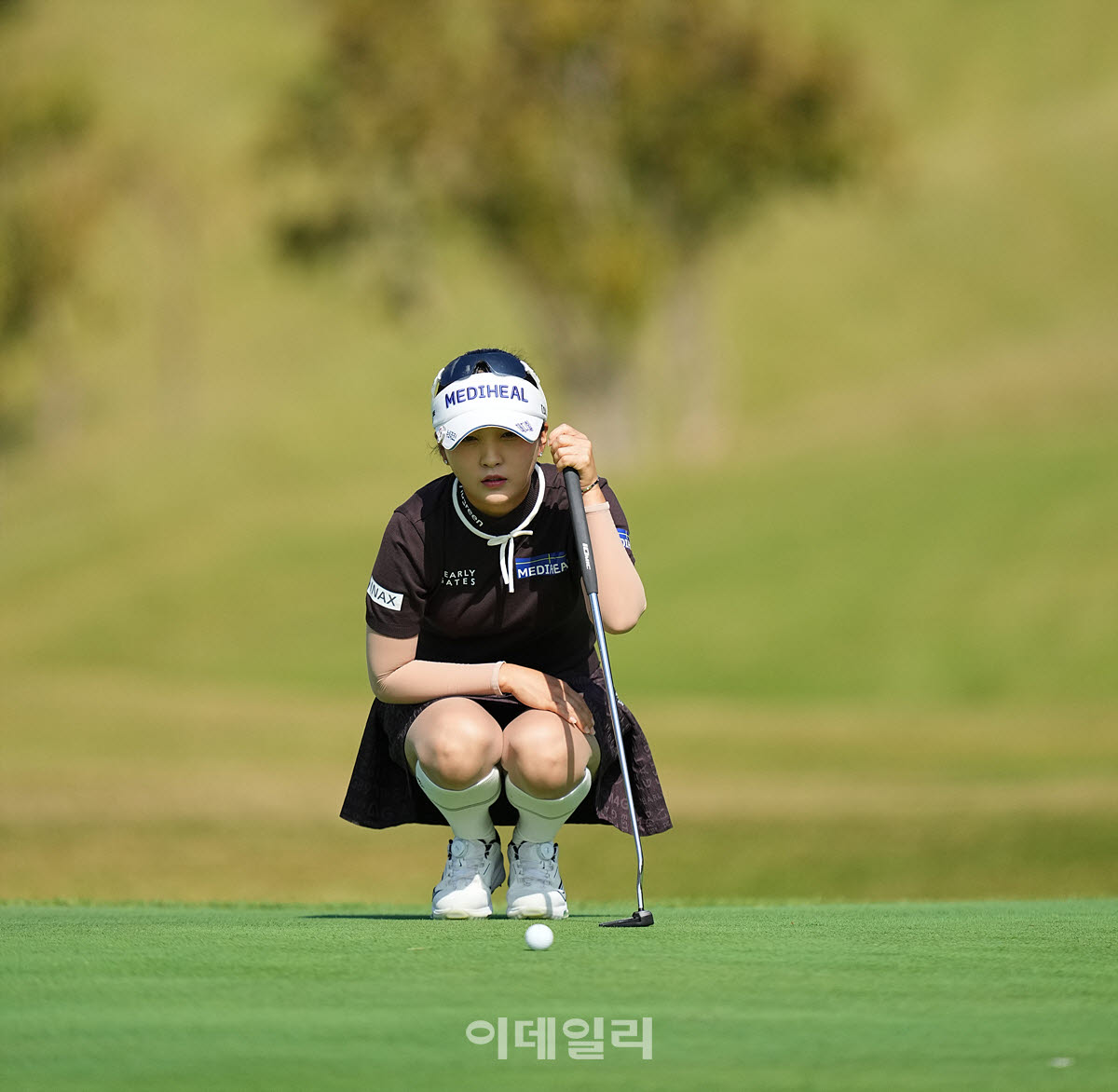 [포토]이예원,첫 버디를 노려본다