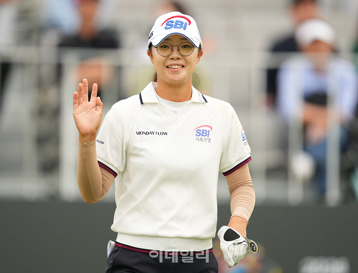 [포토]김가희,홀인원의 주인공입니다