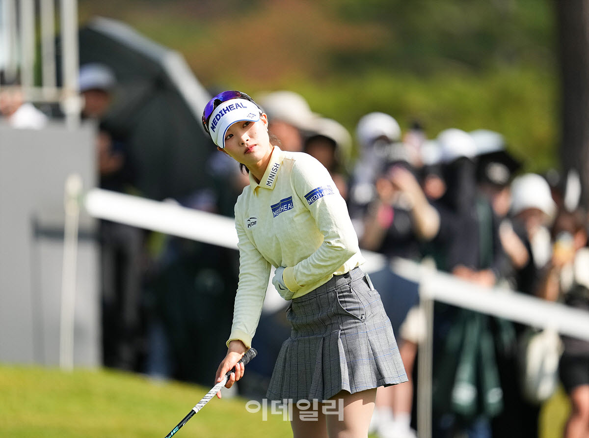 [포토]안지현,신중하게 선다