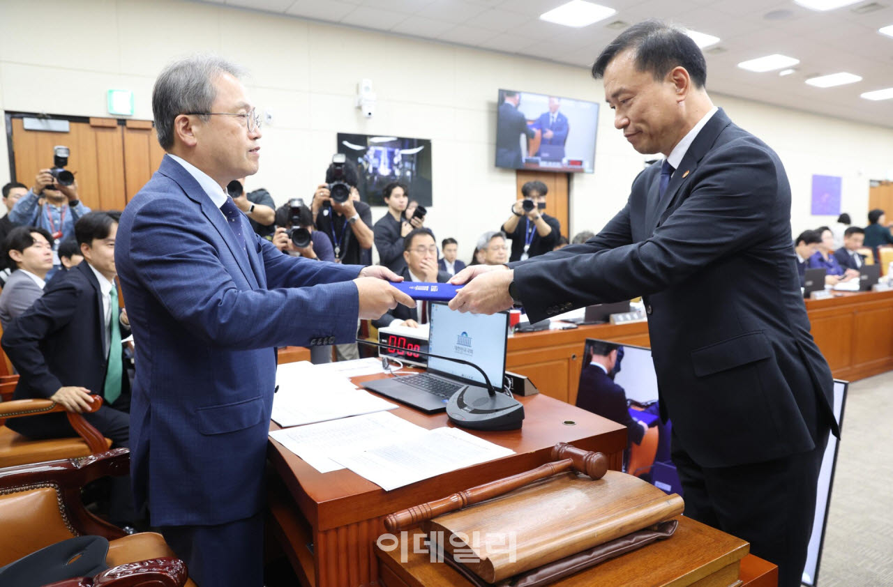 [포토]과방위, '방송미디어통신위원회 국정감사'