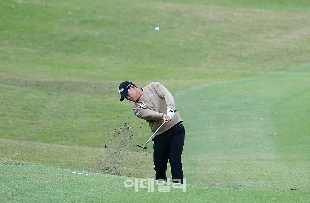 [포토] 김범수, 홈코스에서 노리는 우승