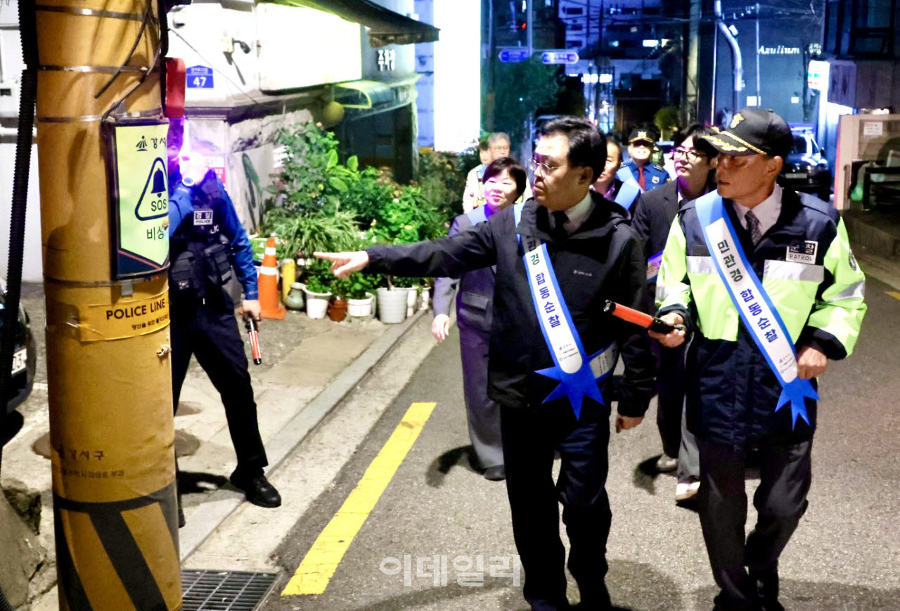 [포토] 강서구, 민·관·경 합동 순찰