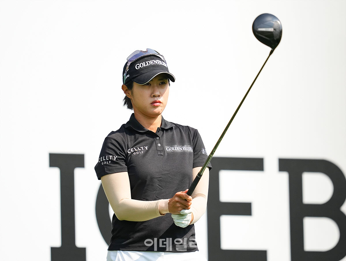 [포토]이주미,후반 첫 조준은 집중한다
