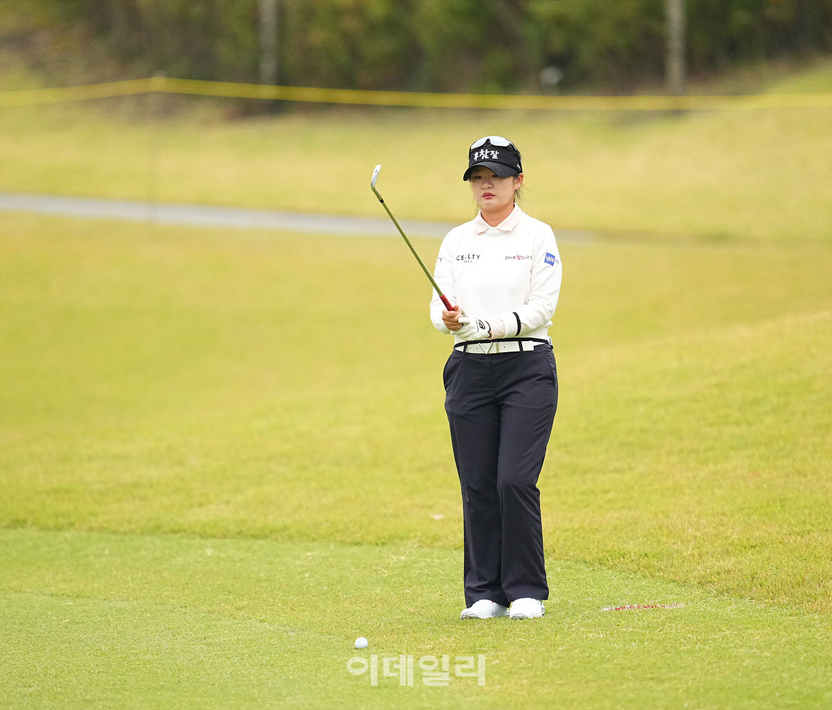 [포토]한지원,핀 방향을 본다