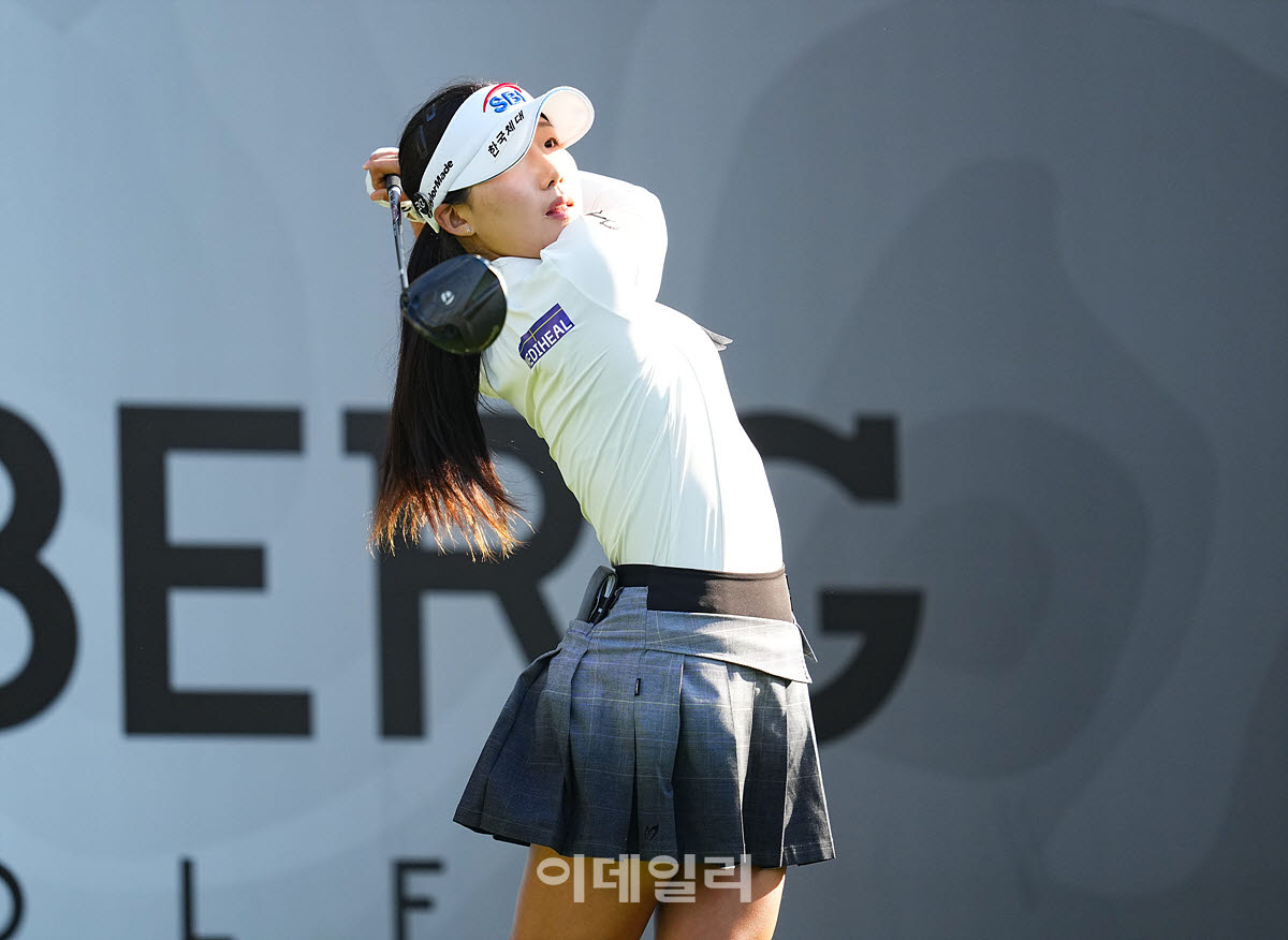 [포토]이동은,강력하게 순위를 올린다
