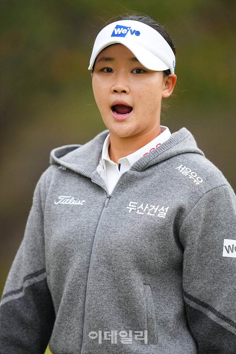 [포토]김민솔,밝은 표정 최종일