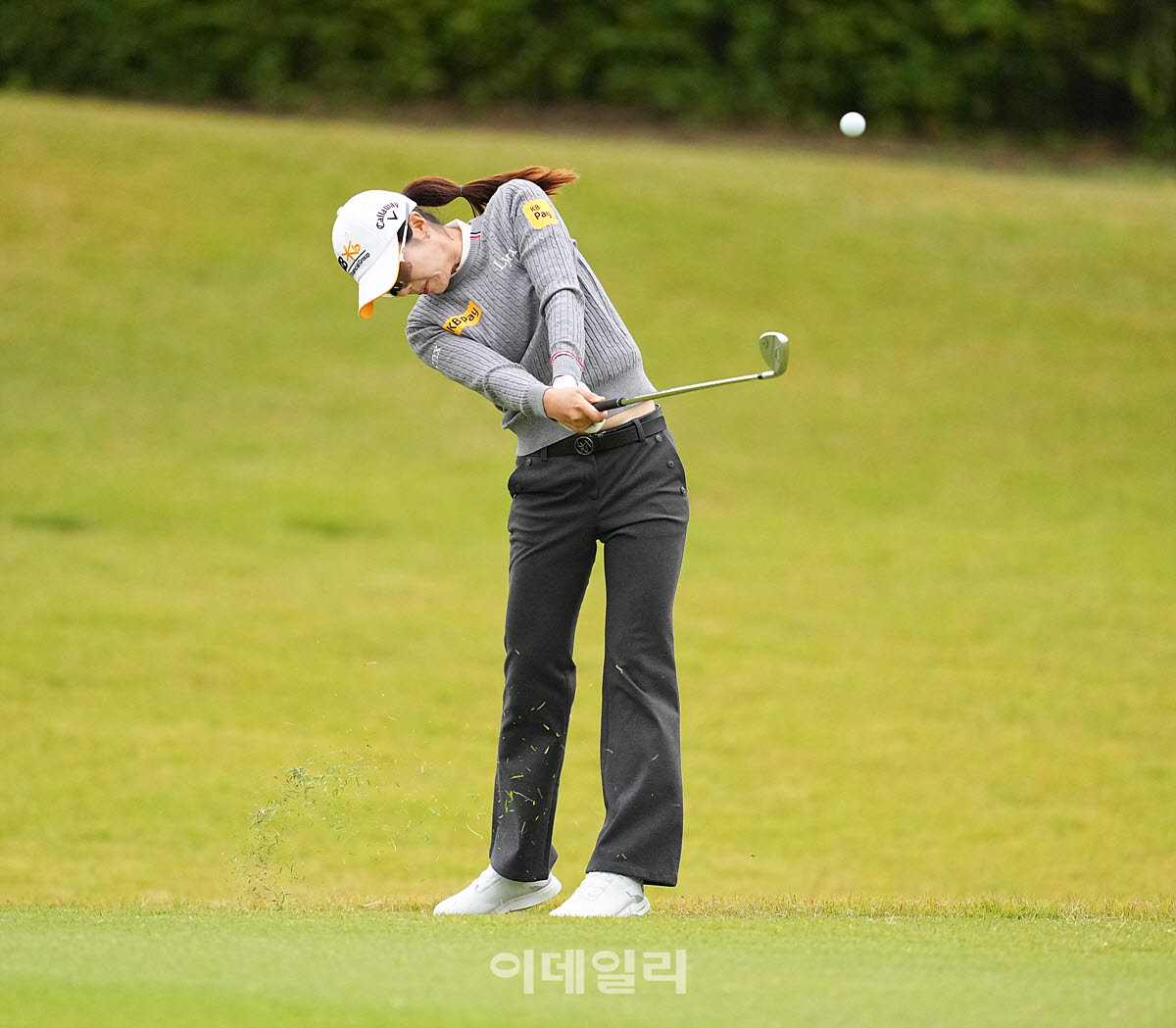 [포토]안송이,정교하고 부드러운 어프로치