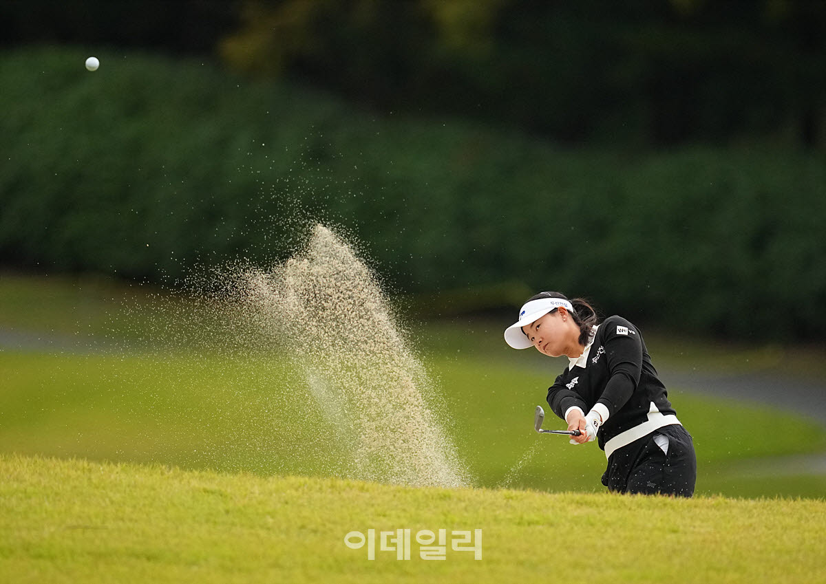 [포토]임희정,폭발하는 벙커샷