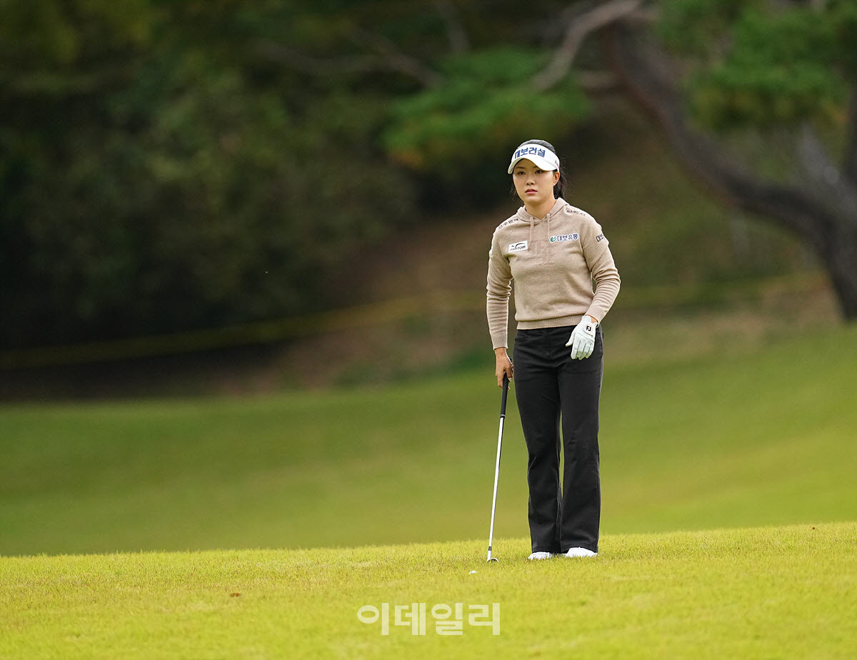 [포토]서어진,신중하게 핀을 본다