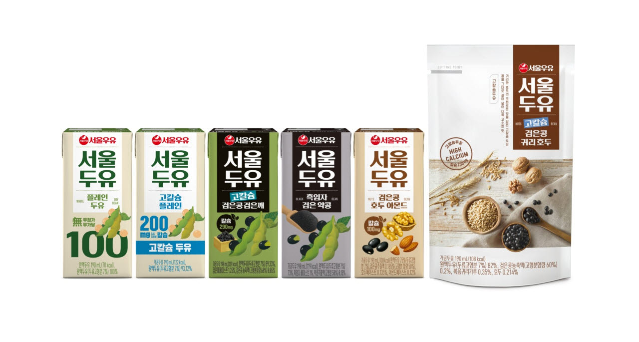 서울우유, 두유 제품 ‘서울두유’로 통합…경쟁력 강화 나선다