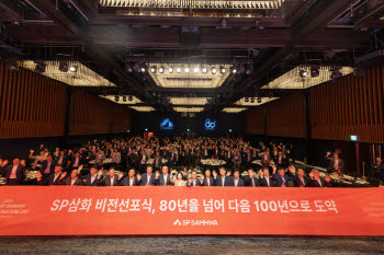 SP삼화, 창립 80주년 새 비전 선포 "미래 창조하는 종합화학 기업"