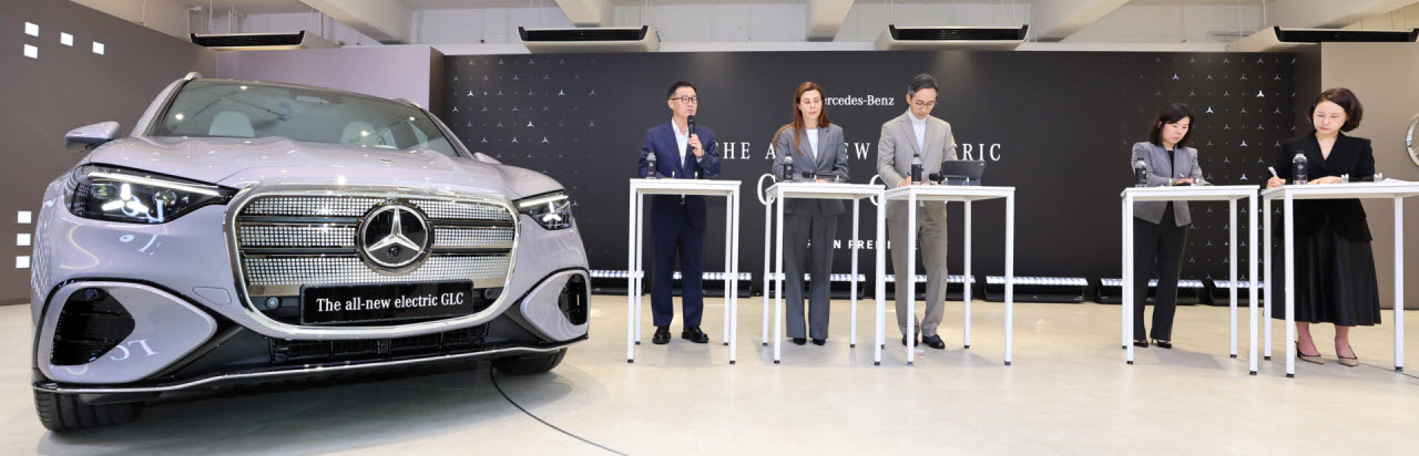[포토]벤츠코리아, '디 올 뉴 일렉트릭 CLA-GLC 출시' 간담회 열어