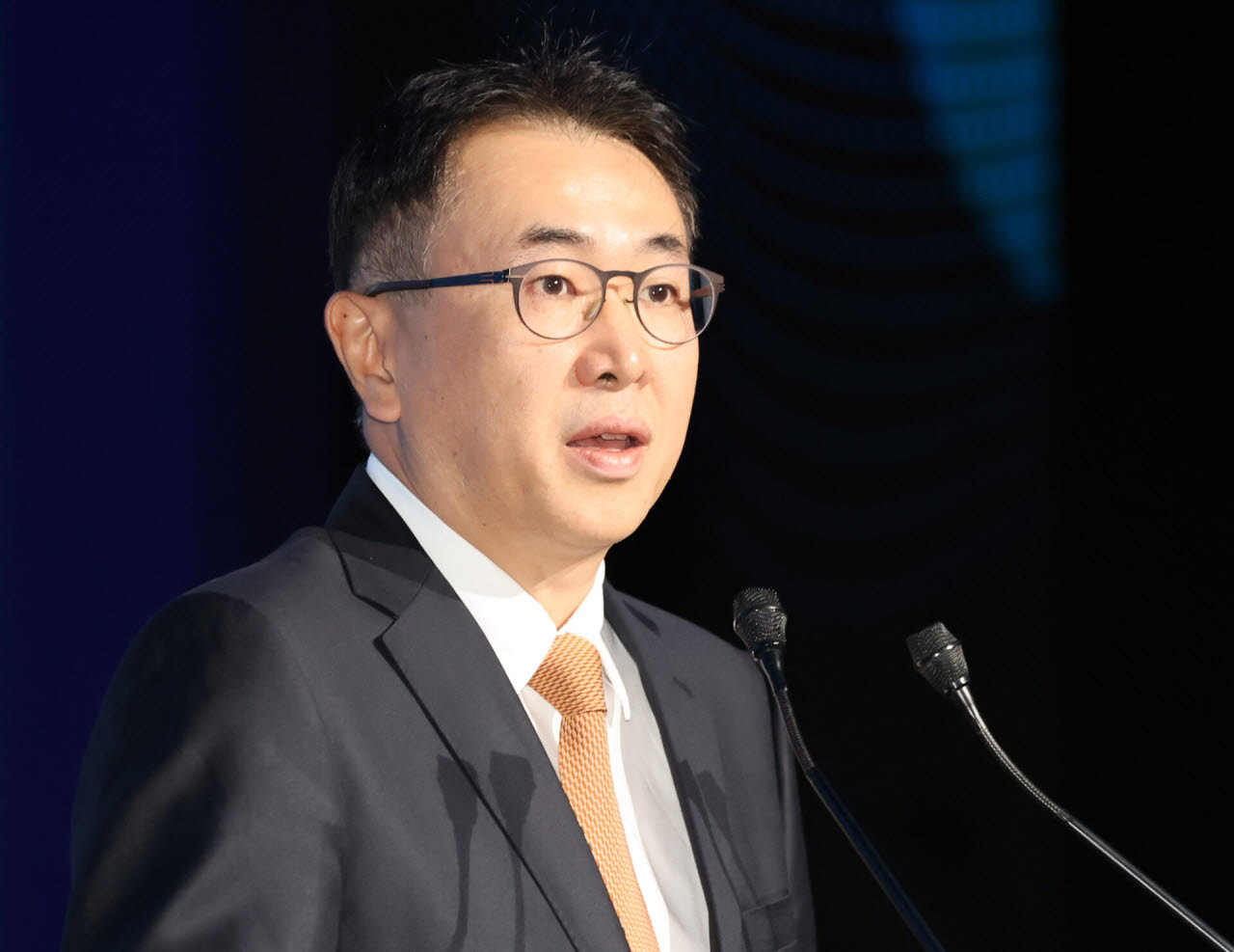 [포토]개회사하는 김상부 세계은행 AI 디지털 부총재