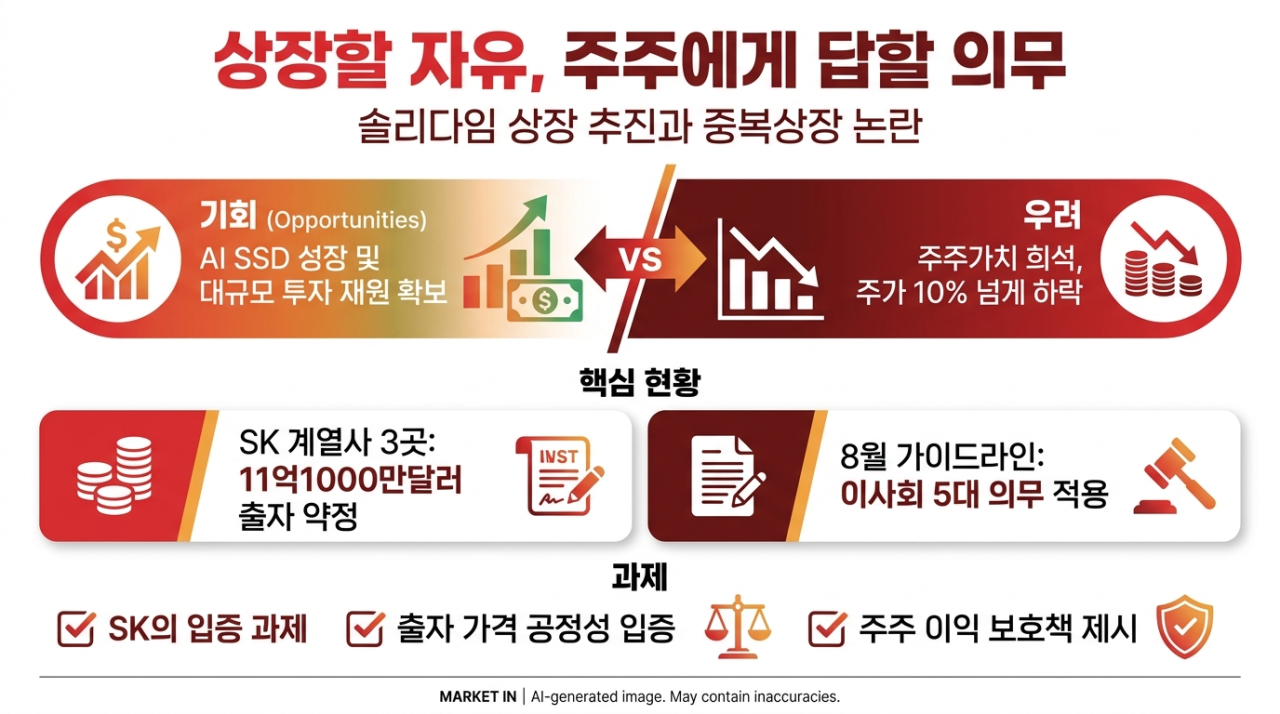 [데스크의눈]상장할 자유, 주주에게 답할 의무