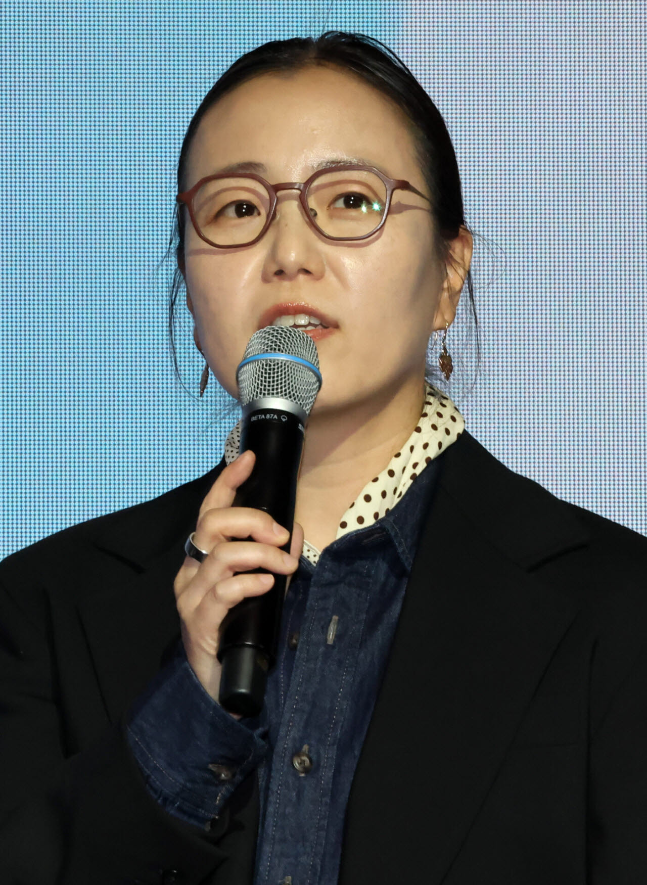 [포토]패널토론하는 유정은 마보 대표