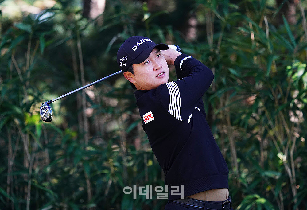 [포토] 왕정훈, 호쾌한 우드 티샷