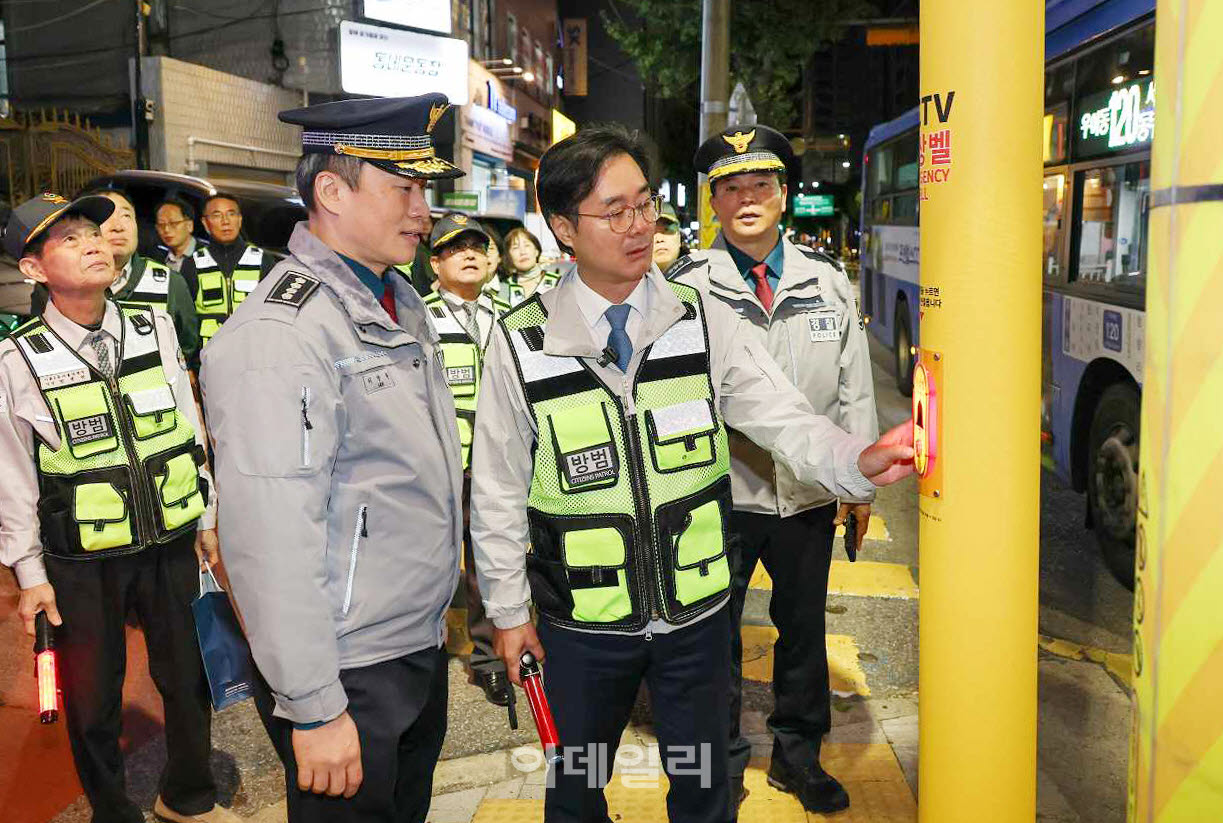 [포토] 동대문구, 취약지역 민·관·경 합동순찰